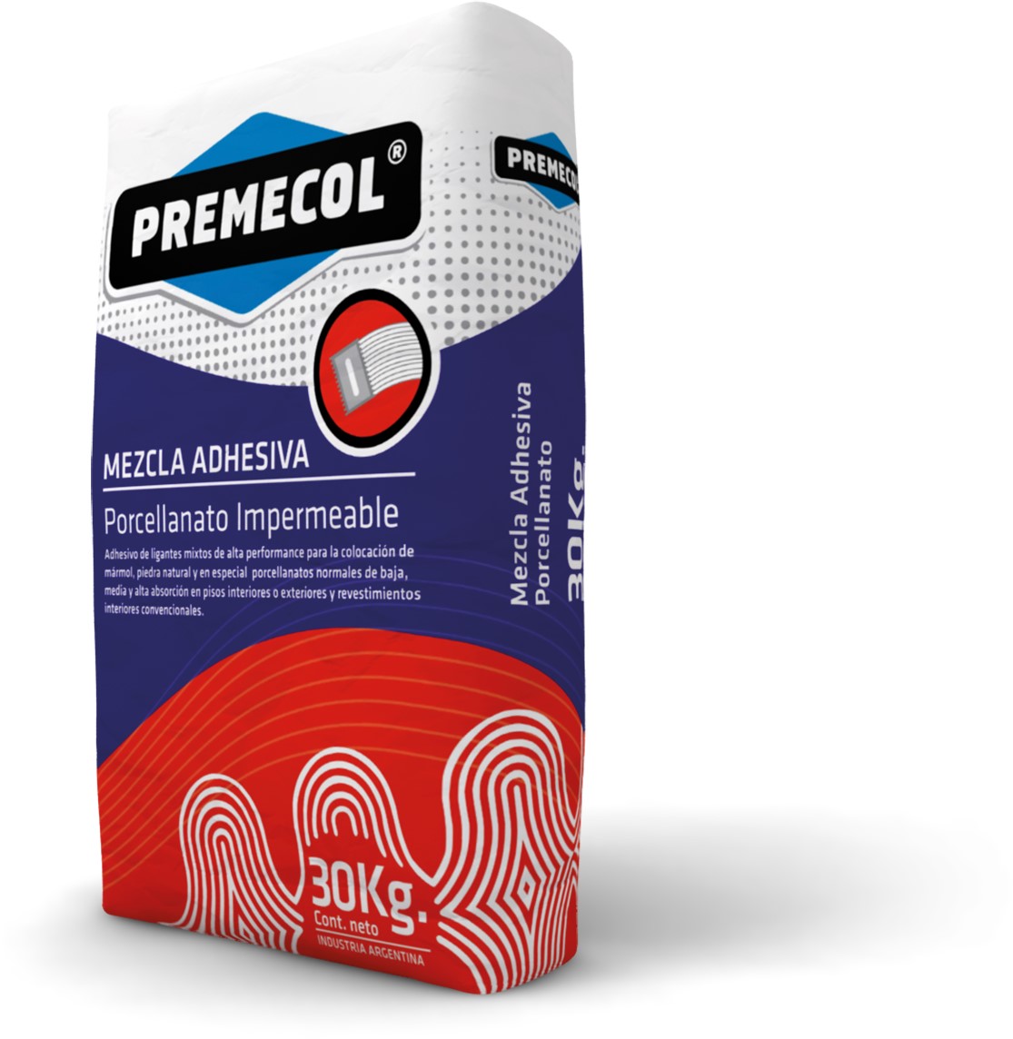 ADHESIVOS Premecol  PORCELLANATO 30KG